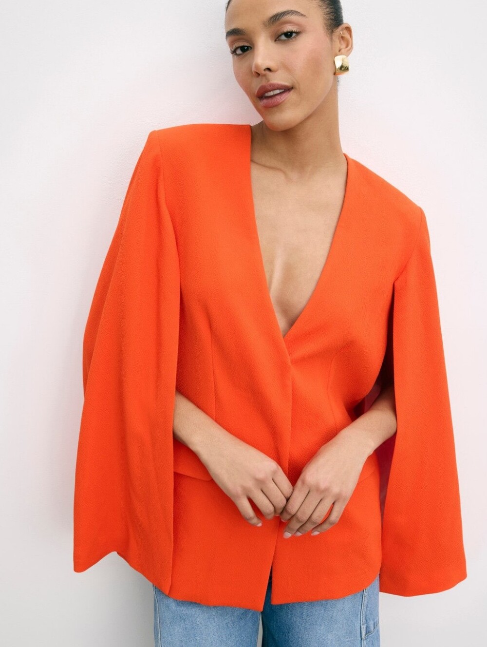 Rodebjer Gia Blazer Jackets Long Sleeve Front Button Size S